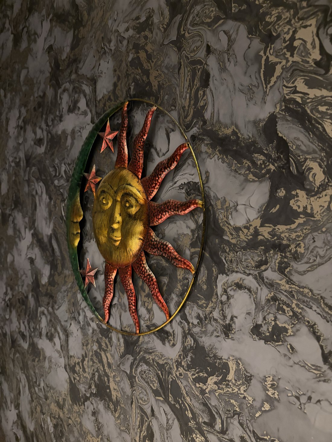 A detail from one of the rooms